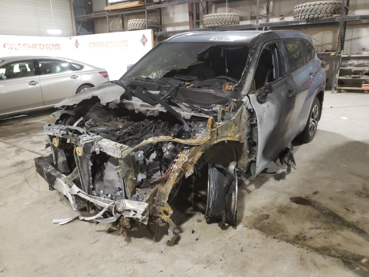 Photo 2 from auction – 2021 TOYOTA HIGHLANDER with VIN 5TDHBRCH2MS047049