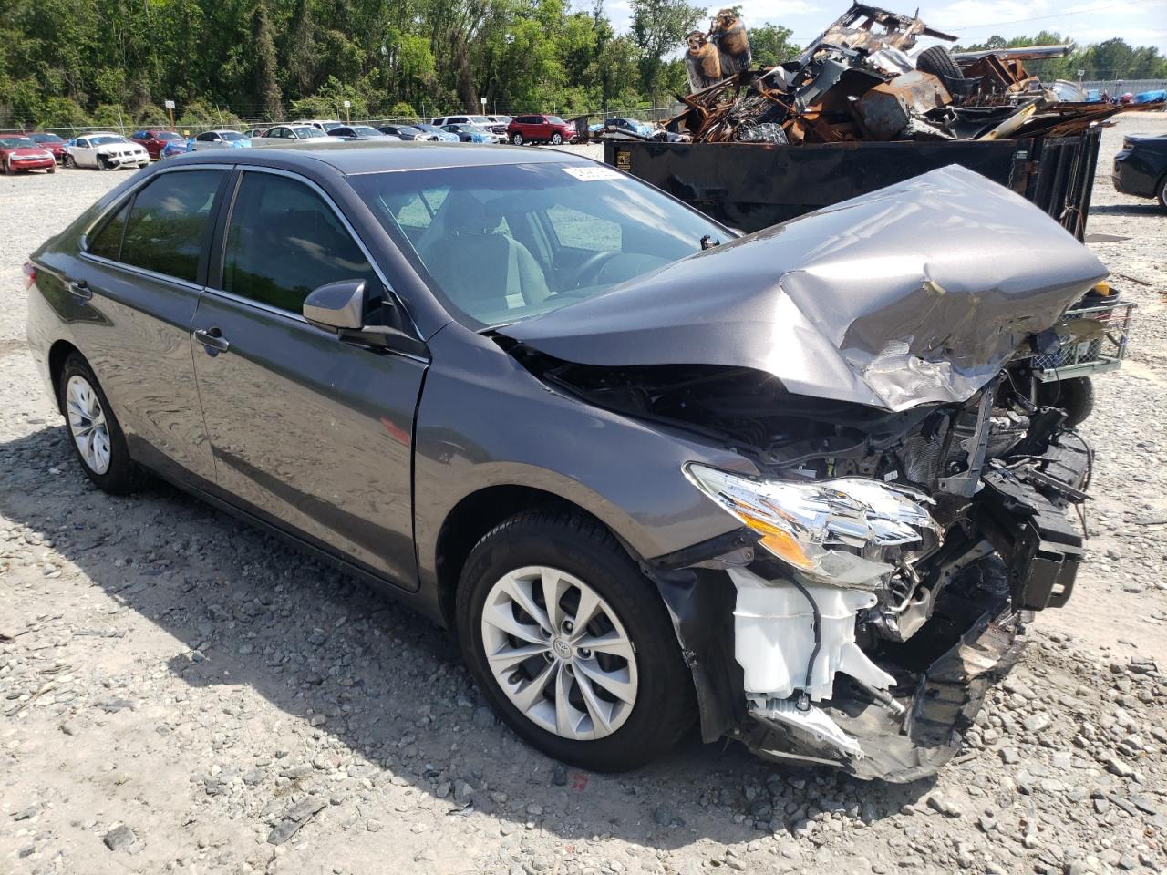 TOYOTA CAMRY LE 2016 with VIN 4T4BF1FK9GR549948 - Photo from auction