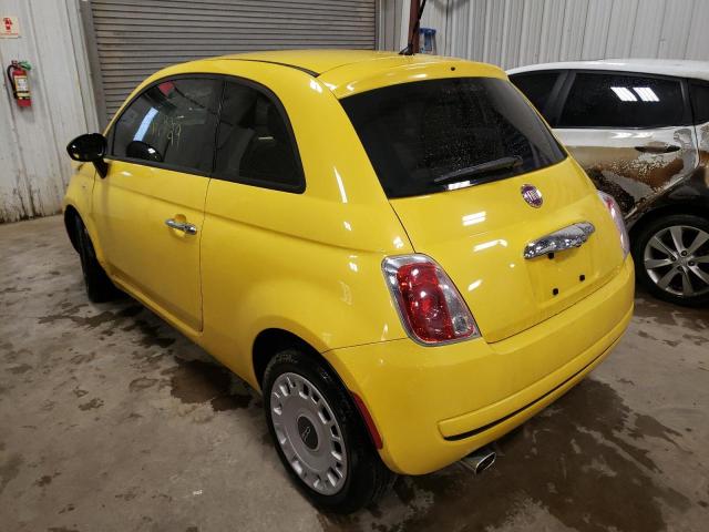 Photo 3 from auction – 2015 FIAT 500 POP with VIN 3C3CFFARXFT550348