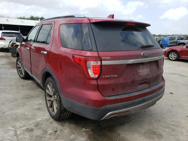 Photo 3 from auction – 2016 FORD EXPLORER L with VIN 1FM5K7F89GGA79106