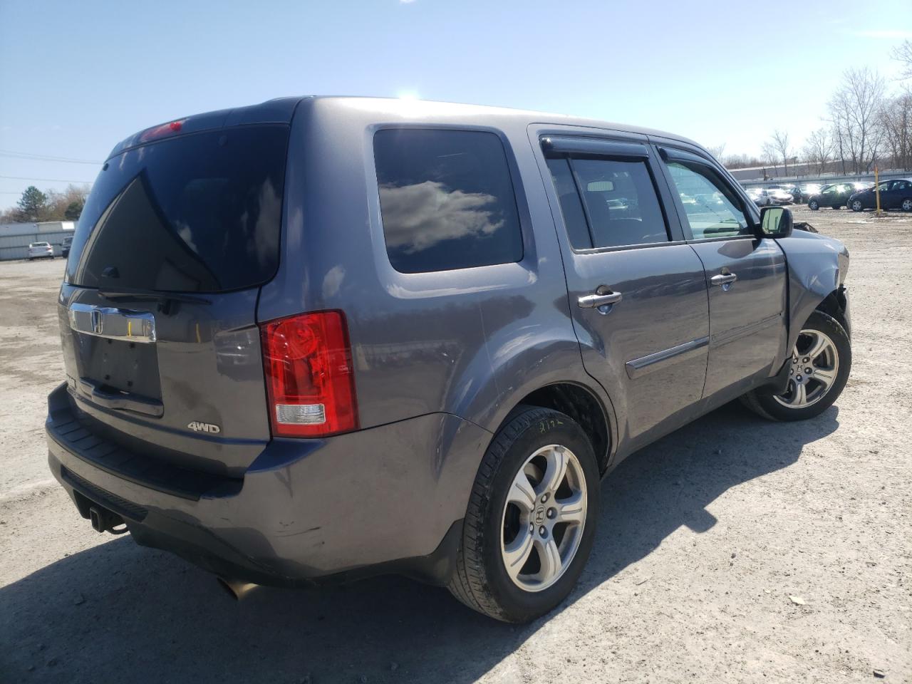 Photo 4 from auction – 2014 HONDA PILOT EXL with VIN 5FNYF4H58EB008767