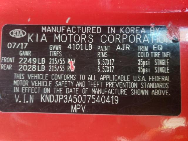 Photo 10 from auction – 2018 KIA SOUL + with VIN KNDJP3A50J7540419