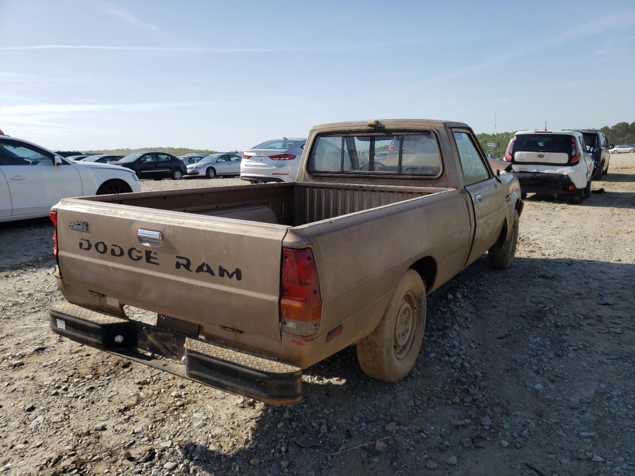 Photo 4 from auction – 1985 DODGE D50 CUSTOM with VIN JB7FP24DXFP117423