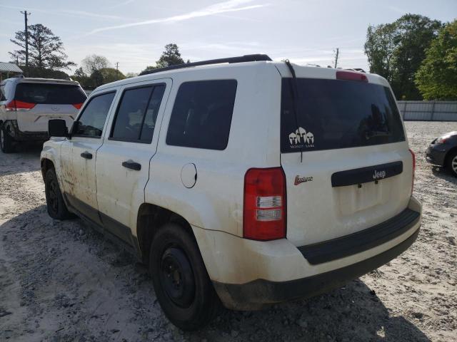 Photo 3 from auction – 2017 JEEP PATRIOT SP with VIN 1C4NJPBB0HD103515