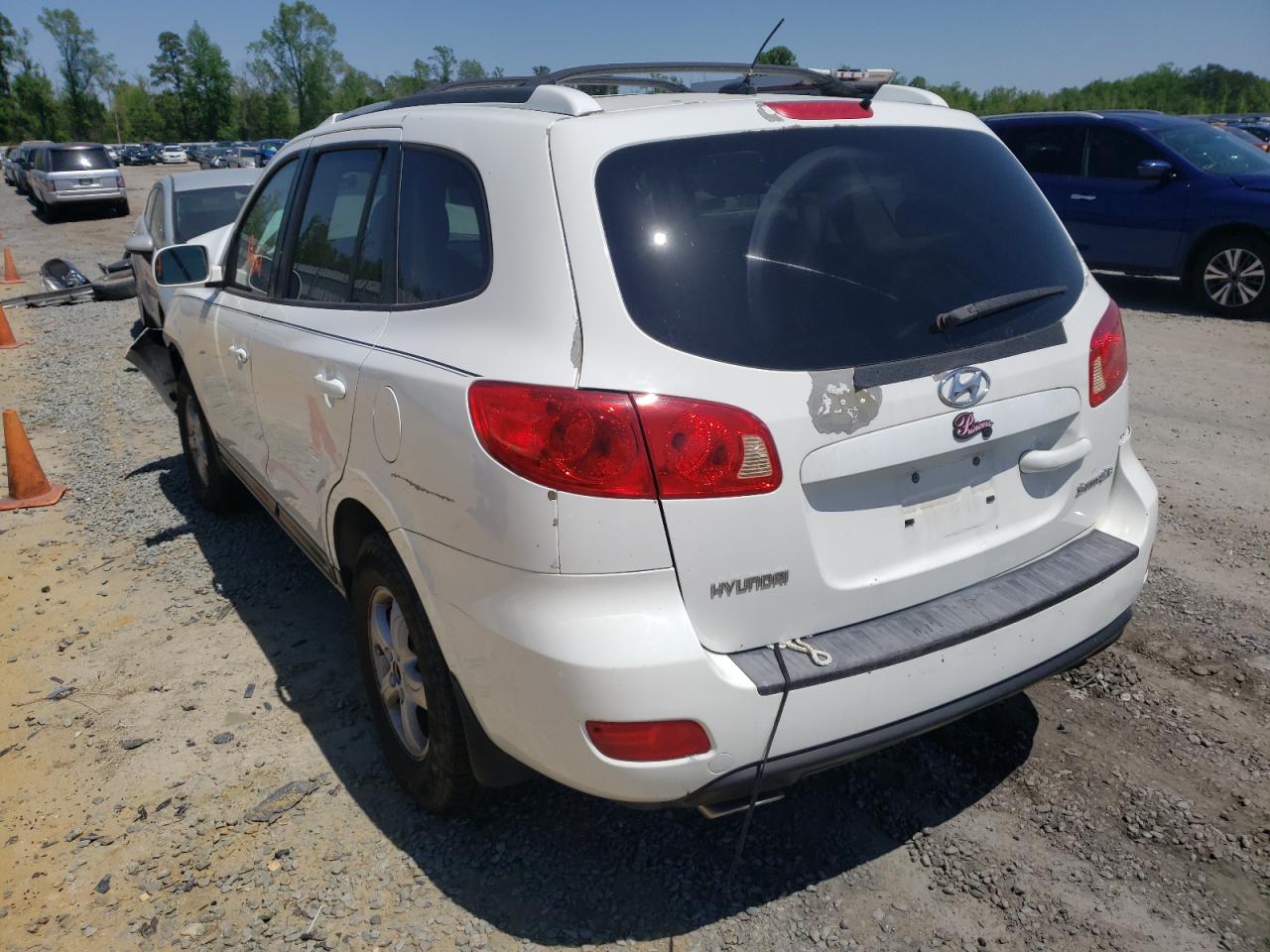 Photo 3 from auction – 2007 HYUNDAI SANTA FE G with VIN 5NMSG13D87H100348