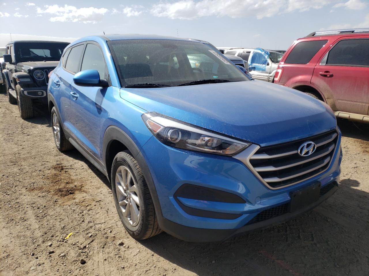 HYUNDAI TUCSON SE 2018 with VIN KM8J2CA41JU649930 - Photo from auction