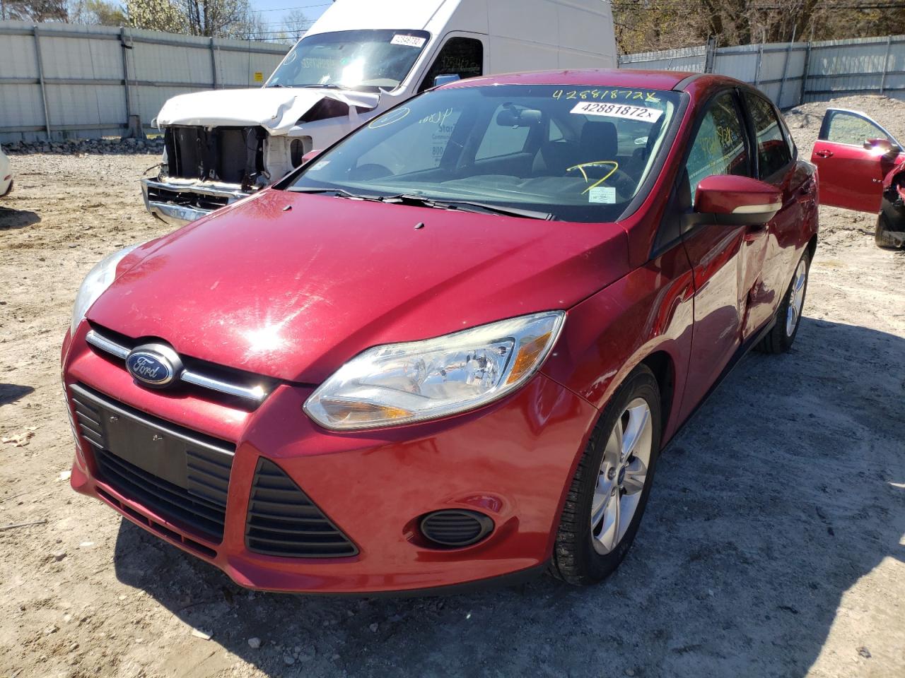 Photo 2 from auction – 2013 FORD FOCUS SE with VIN 1FADP3F26DL154777