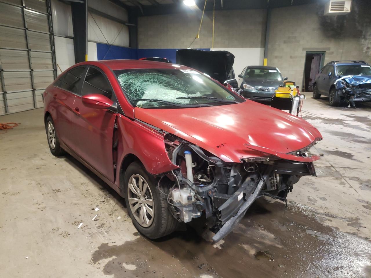 HYUNDAI SONATA GLS 2011 with VIN 5NPEB4AC7BH211802 - Photo from auction