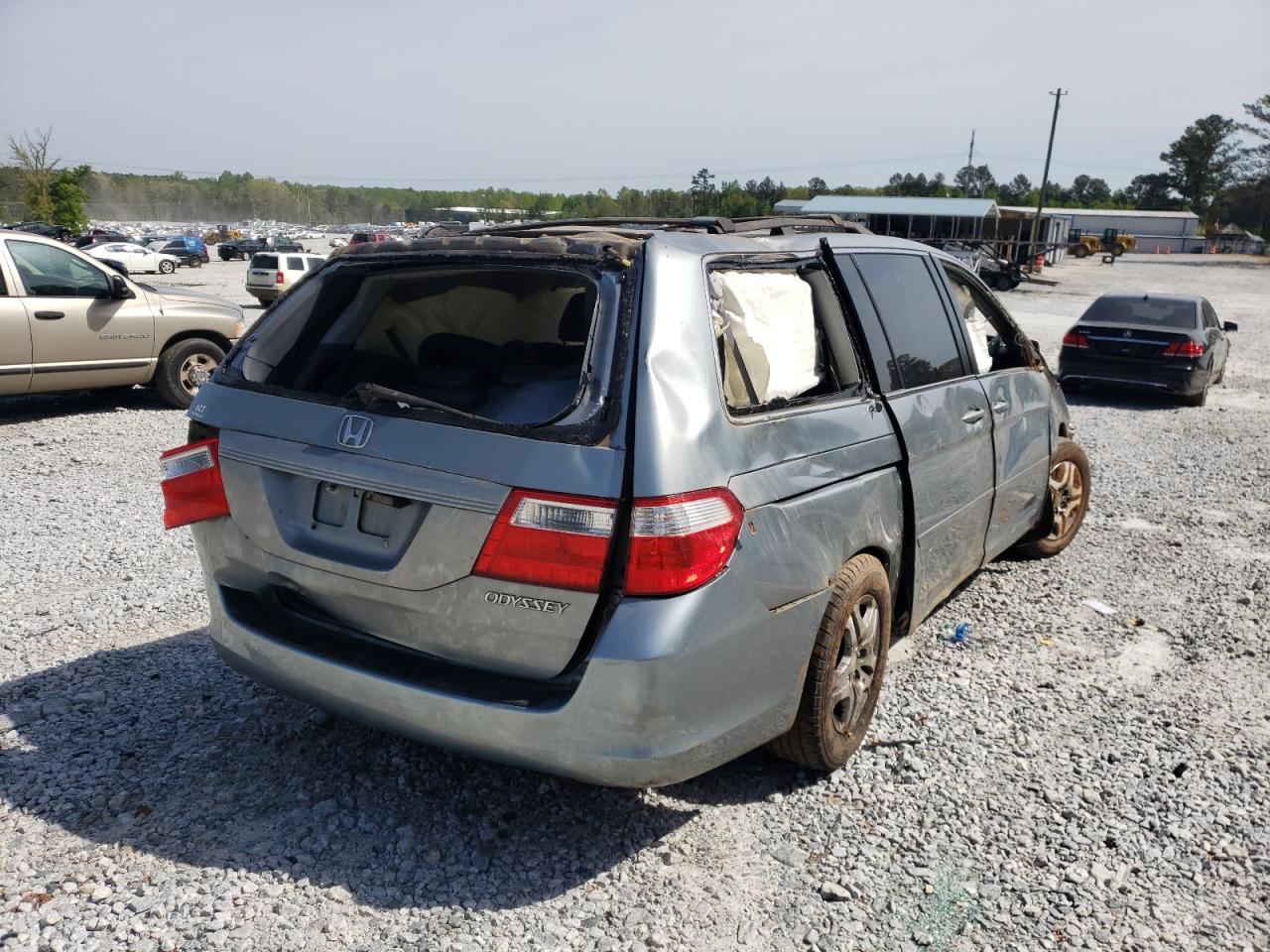 Photo 4 from auction – 2005 HONDA ODYSSEY EX with VIN 5FNRL38755B081443