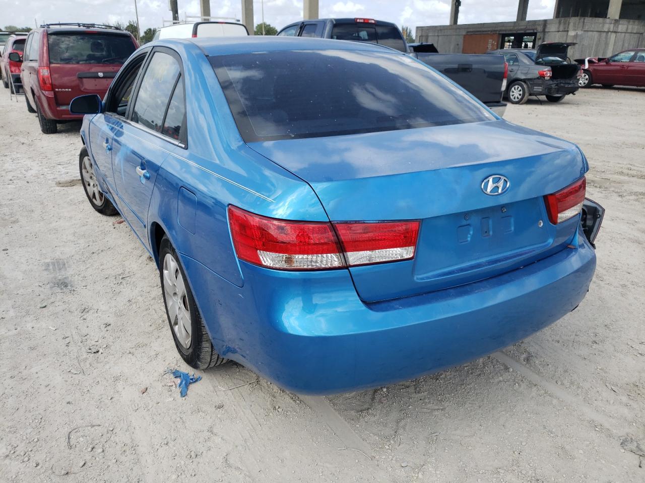 Photo 3 from auction – 2007 HYUNDAI SONATA GLS with VIN 5NPET46C97H234219