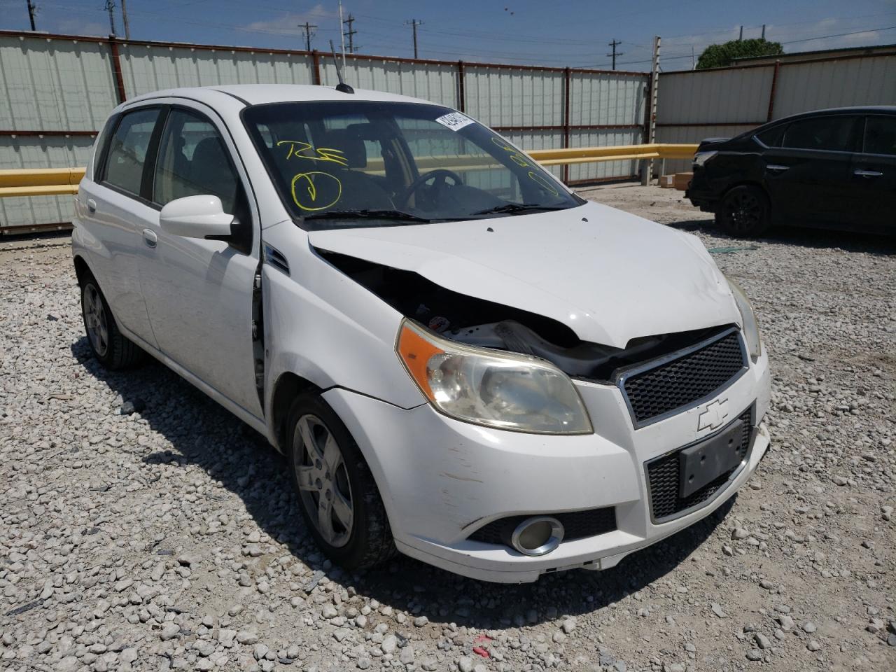 CHEVROLET AVEO LT 2009 with VIN KL1TG66E19B398665 - Photo from auction