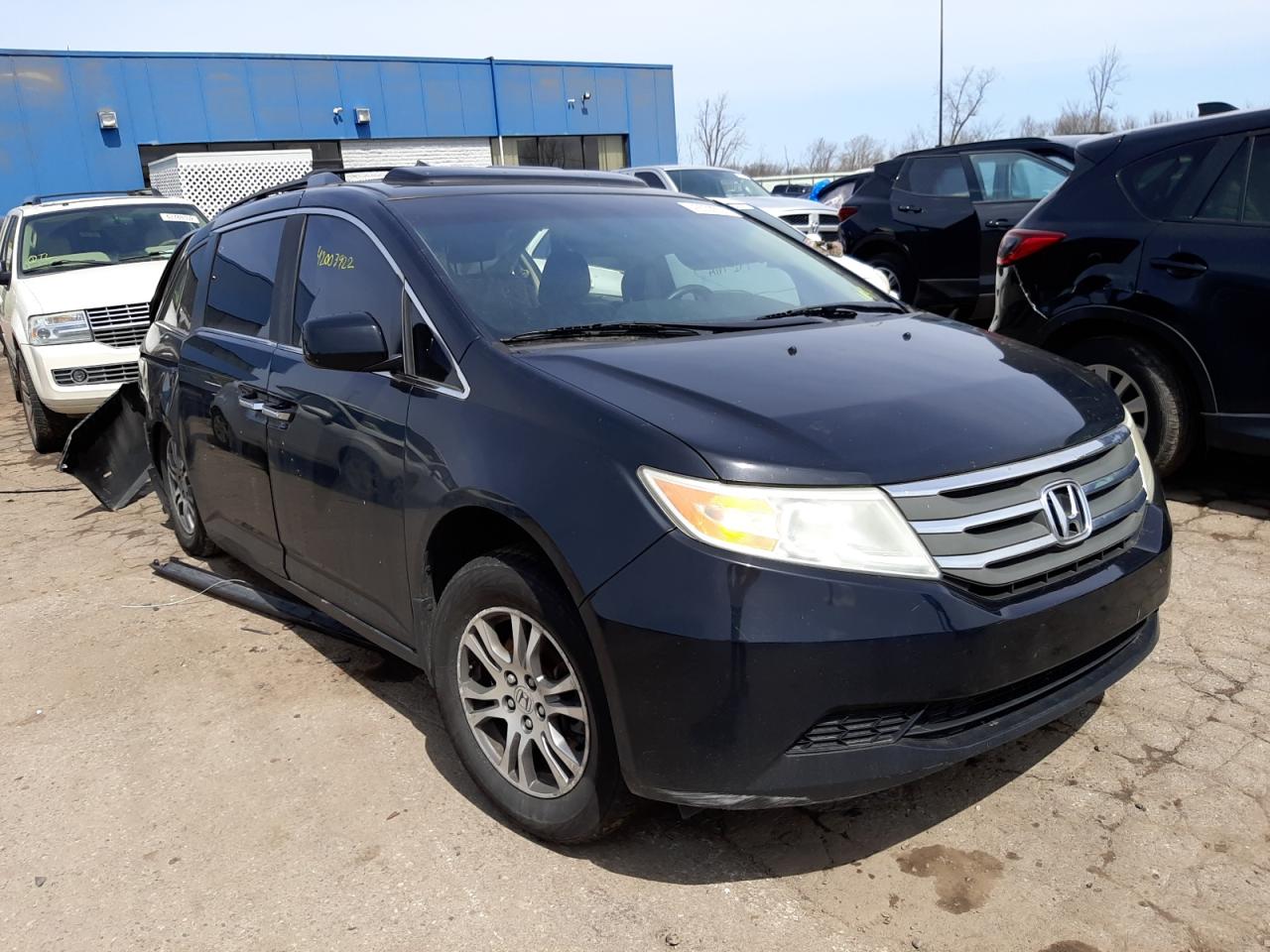 HONDA ODYSSEY EX 2011 with VIN 5FNRL5H64BB072358 - Photo from auction