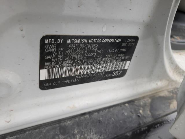 Photo 10 from auction – 2020 MITSUBISHI OUTLANDER with VIN JA4AP3AU6LU017797