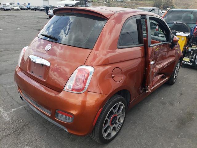 Photo 4 from auction – 2012 FIAT 500 SPORT with VIN 3C3CFFBR7CT400319