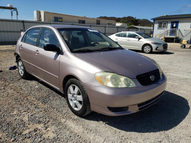 TOYOTA COROLLA CE 2003 with VIN 1NXBR38E33Z186268 - Photo from auction