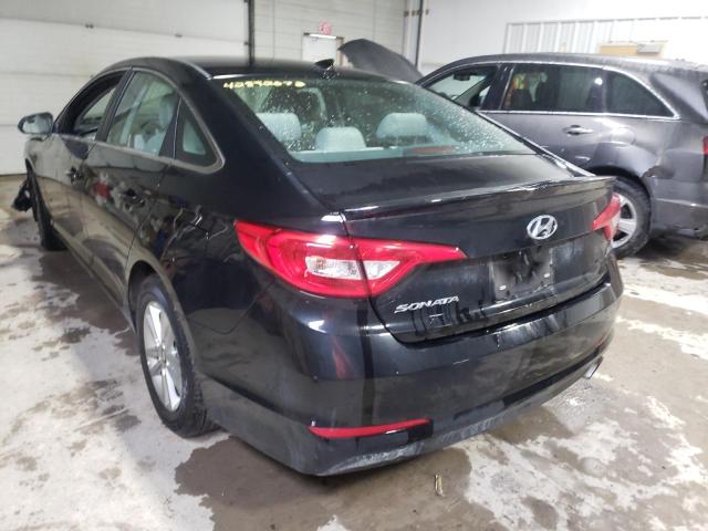 Photo 3 from auction – 2017 HYUNDAI SONATA SE with VIN 5NPE24AF4HH487115