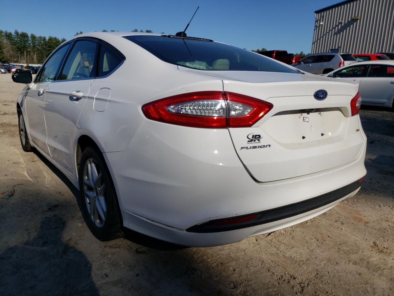 Photo 3 from auction – 2016 FORD FUSION SE with VIN 3FA6P0H72GR390333