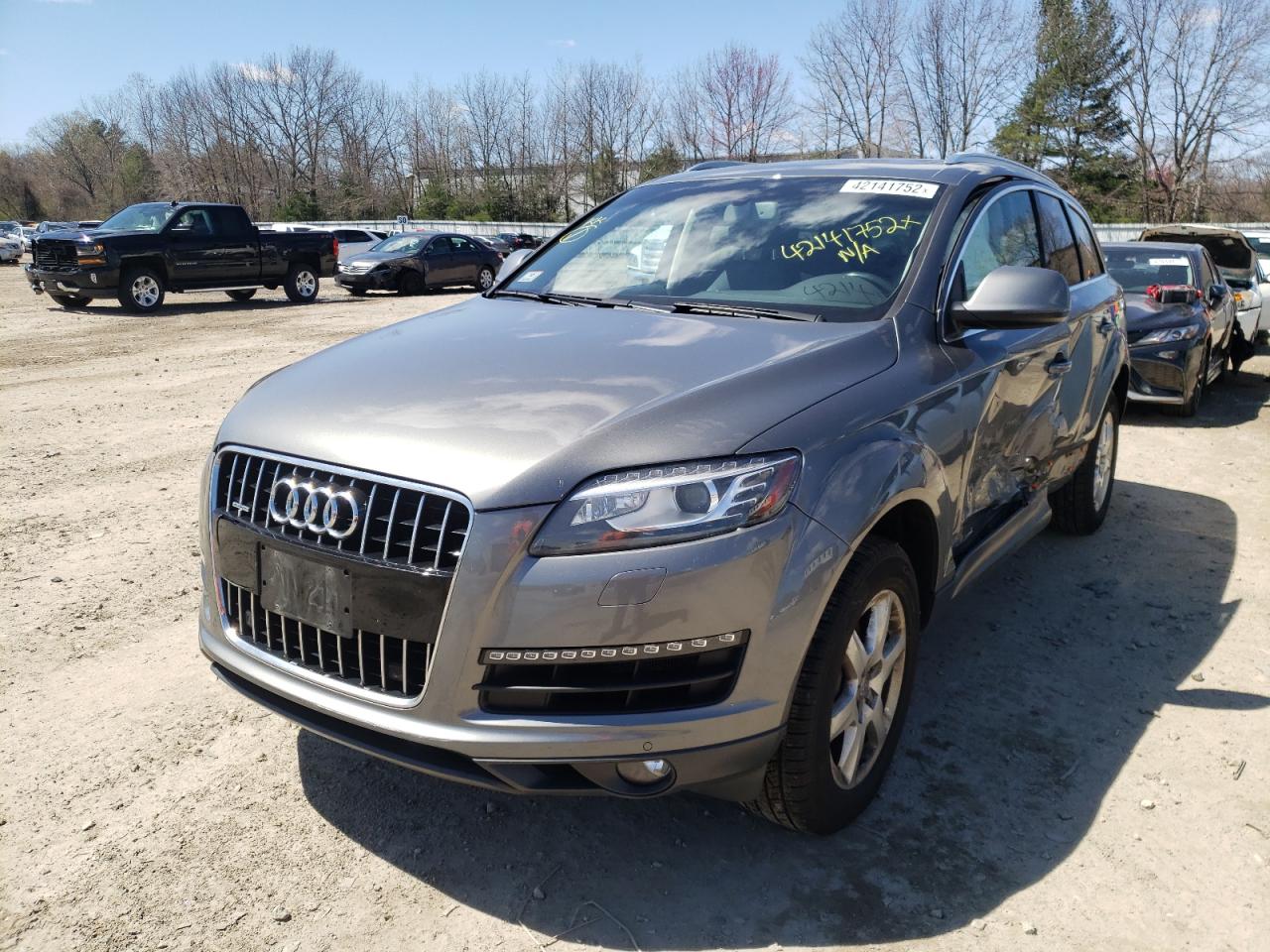 Photo 2 from auction – 2014 AUDI Q7 PREMIUM with VIN WA1LGAFE1ED019409