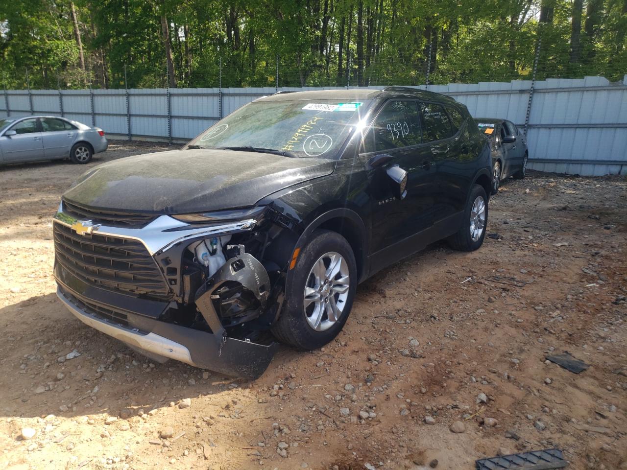 Photo 2 from auction – 2020 CHEVROLET BLAZER 3LT with VIN 3GNKBDRS5LS578257