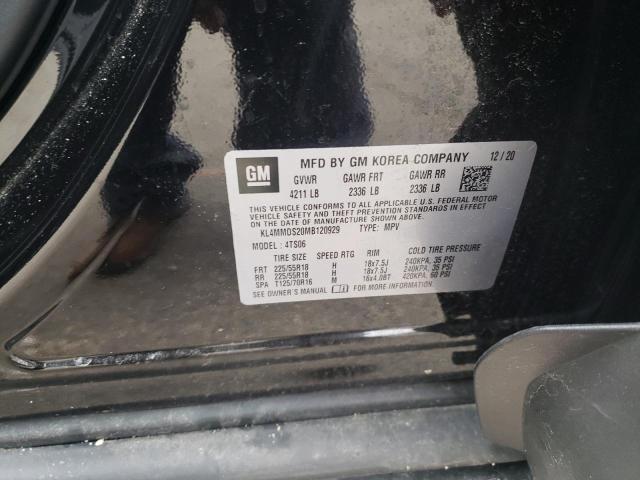 Photo 10 from auction – 2021 BUICK ENCORE GX with VIN KL4MMDS20MB120929