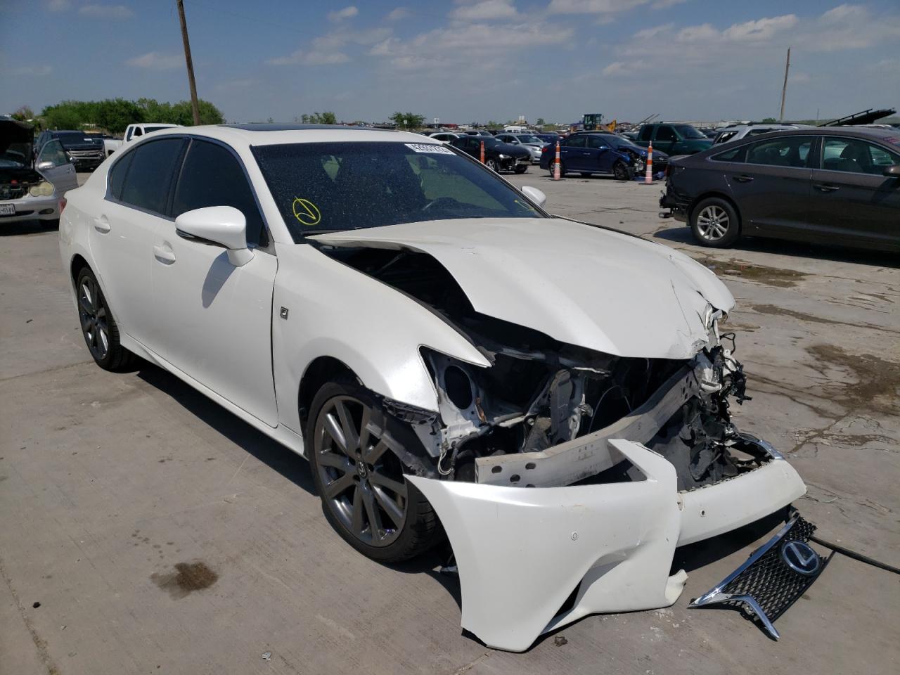 LEXUS GS 350 2013 with VIN JTHBE1BL8D5006689 - Photo from auction