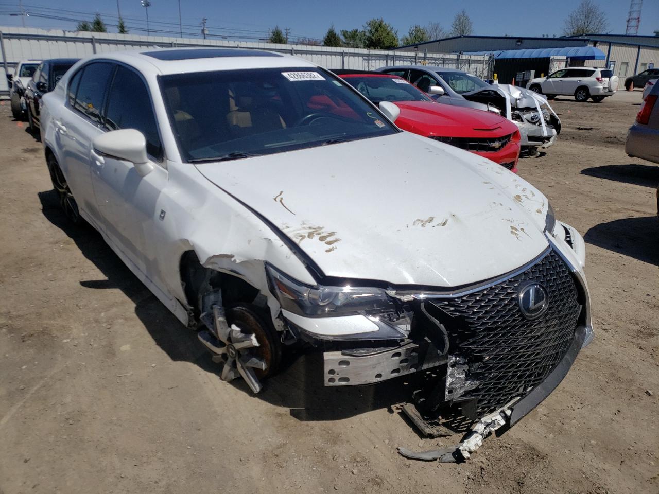 LEXUS GS 350 2016 with VIN JTHCZ1BL4GA002059 - Photo from auction