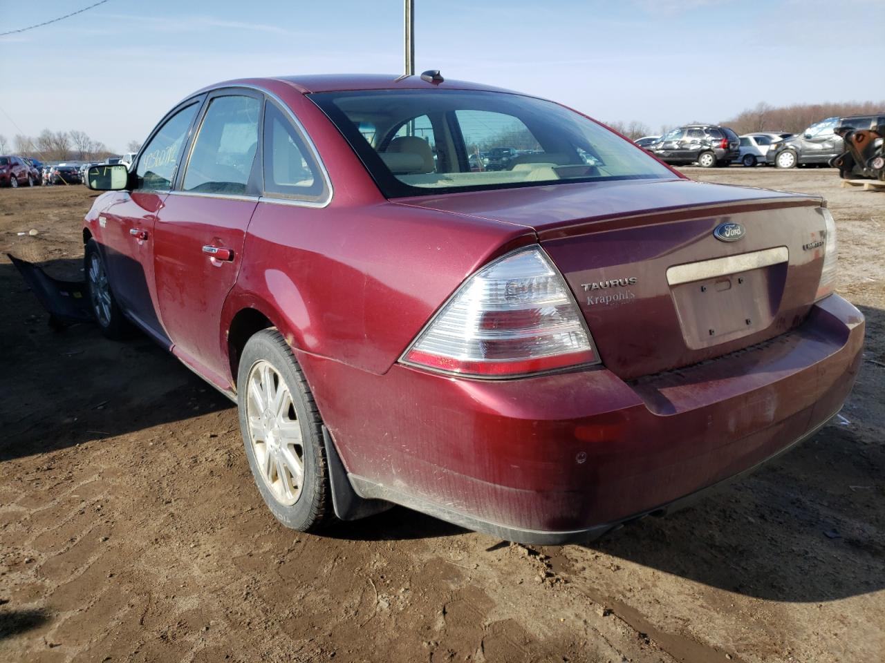 Photo 3 from auction – 2008 FORD TAURUS LIM with VIN 1FAHP25W08G157883