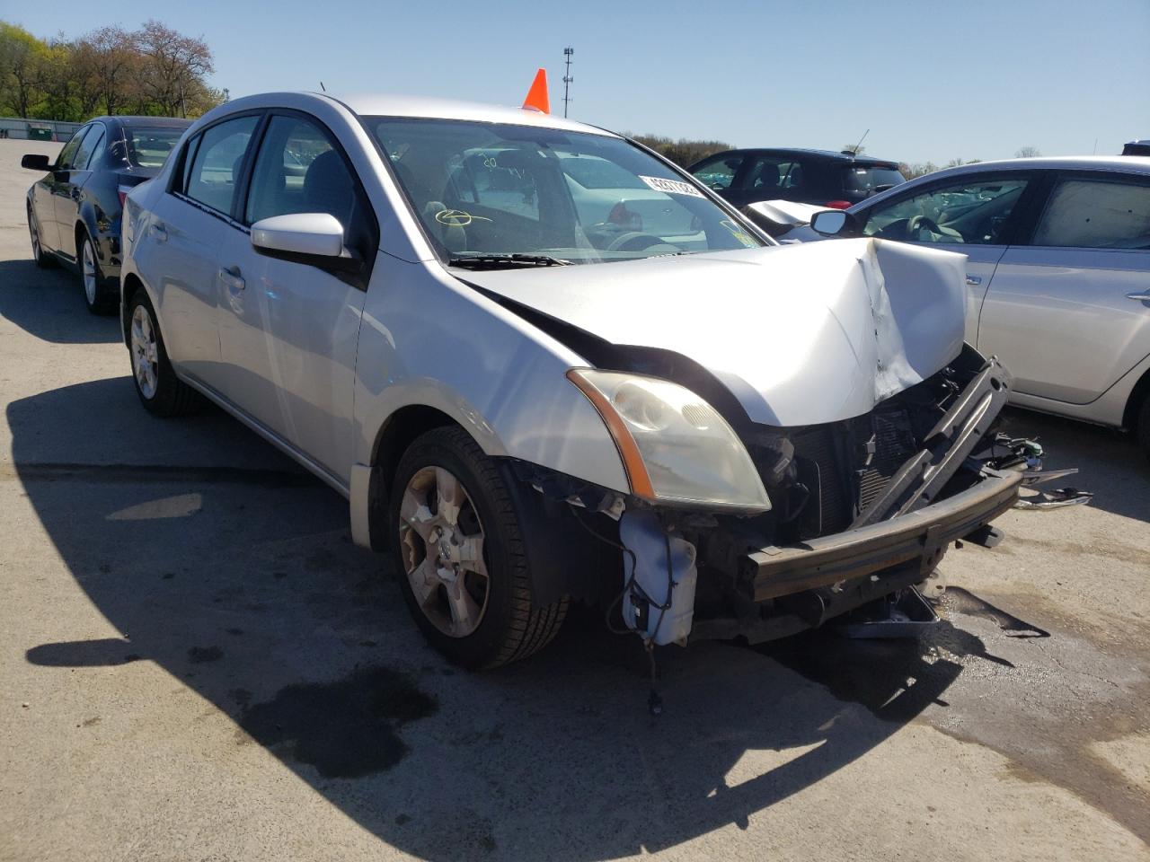 NISSAN SENTRA 2.0 2008 with VIN 3N1AB61E98L708356 - Photo from auction