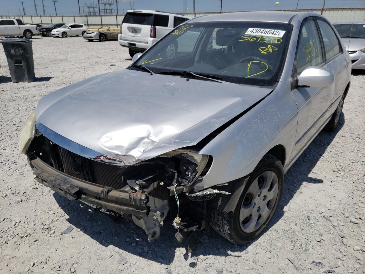 Zdjęcie 2 z aukcji – 2008 KIA SPECTRA EX z VIN KNAFE121485567590