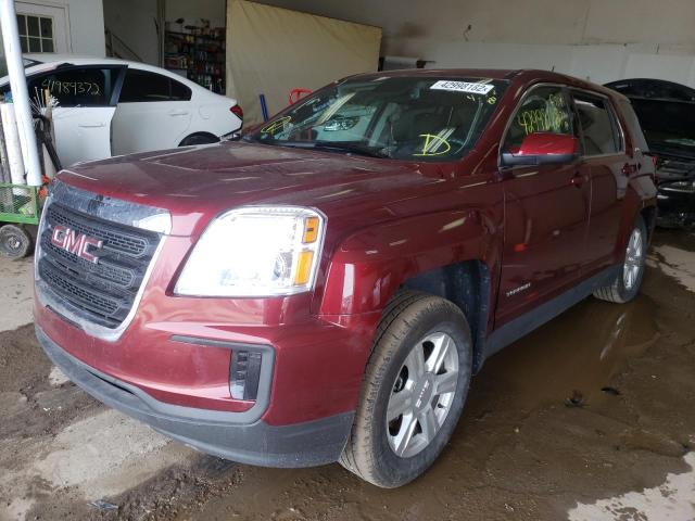 Photo 2 from auction – 2016 GMC TERRAIN SL with VIN 2GKALMEK6G6359517