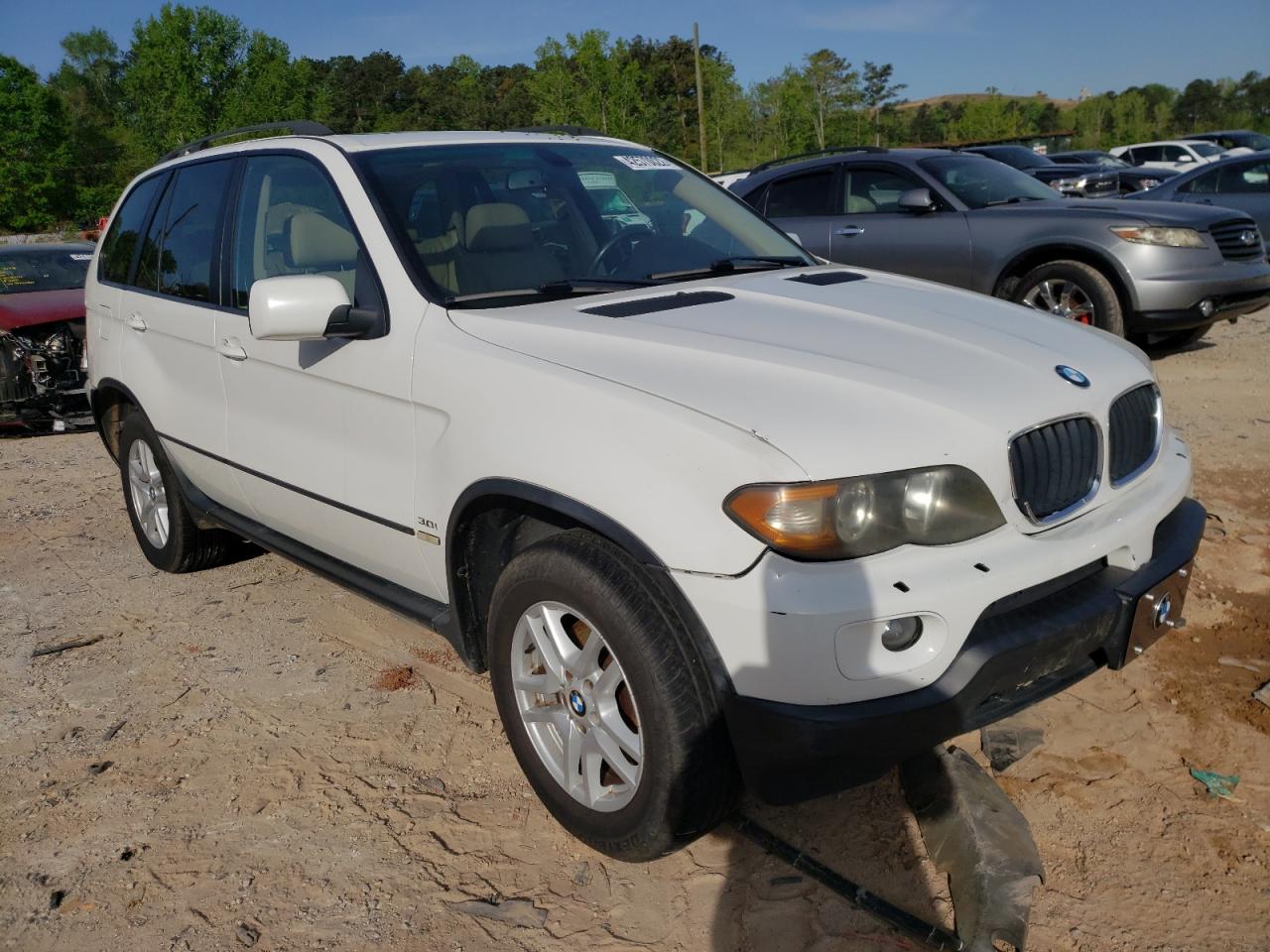 Photo 1 from auction – 2006 BMW X5 3.0I with VIN 5UXFA13516LY43084