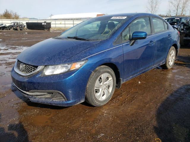 Photo 2 from auction – 2015 HONDA CIVIC LX with VIN 19XFB2F59FE023652