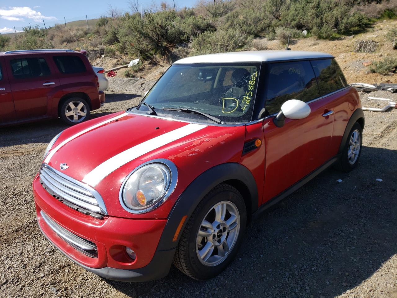 Photo 2 from auction – 2013 MINI COOPER with VIN WMWSU3C54DT544900