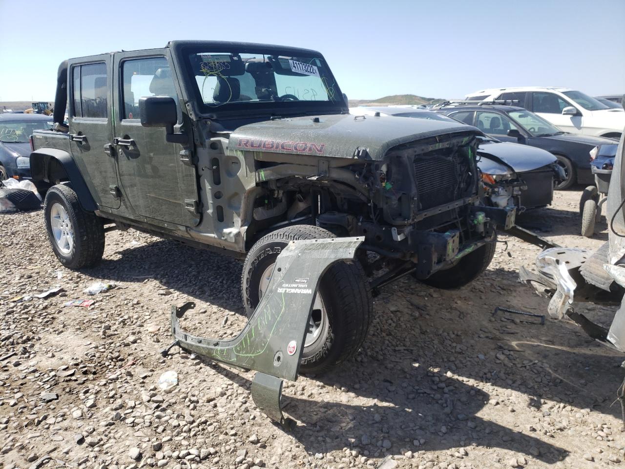 Photo 9 from auction – 2015 JEEP WRANGLER U with VIN 1C4BJWFG6FL728071