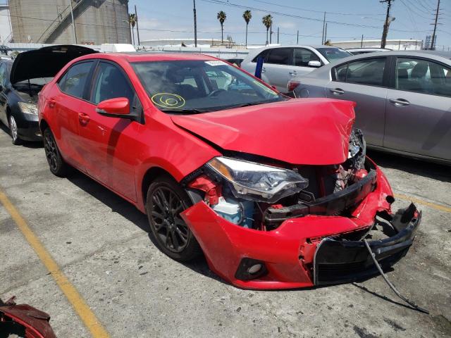 TOYOTA COROLLA L 2016 with VIN 2T1BURHE1GC581929 - Photo from auction