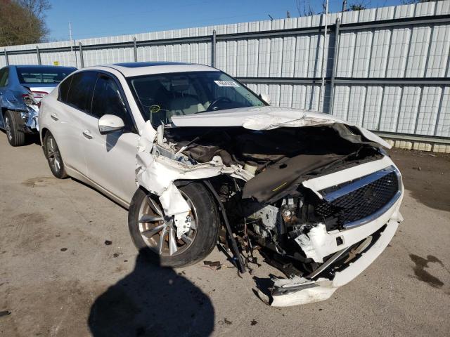 INFINITI Q50 BASE 2015 with VIN JN1BV7AR7FM399204 - Photo from auction
