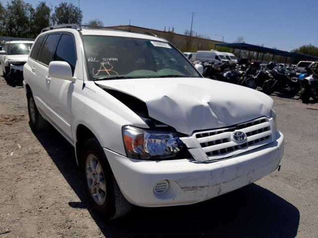 TOYOTA HIGHLANDER 2004 with VIN JTEDP21A340031910 - Photo from auction