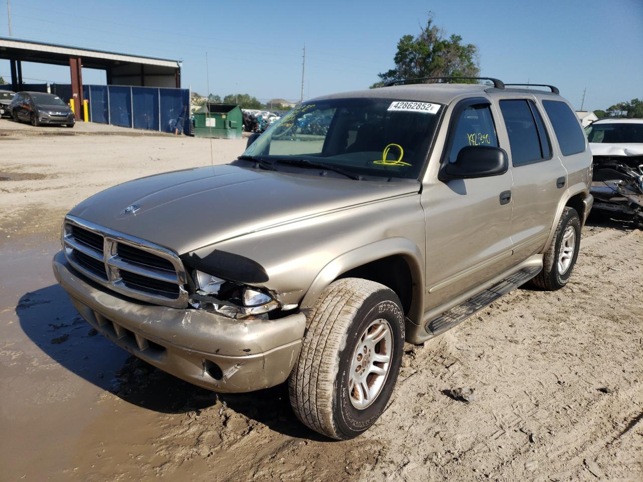 Photo 2 from auction – 2003 DODGE DURANGO SL with VIN 1D4HS48N83F529169