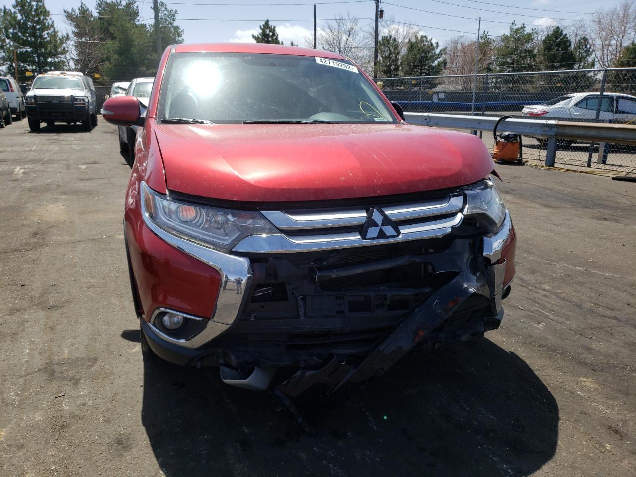 Photo 9 from auction – 2016 MITSUBISHI OUTLANDER with VIN JA4AD3A31GZ001595