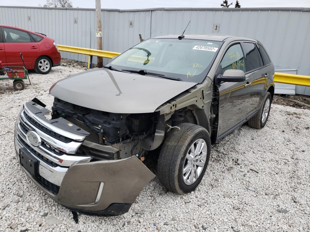 Photo 2 from auction – 2013 FORD EDGE SEL with VIN 2FMDK4JC8DBB52619