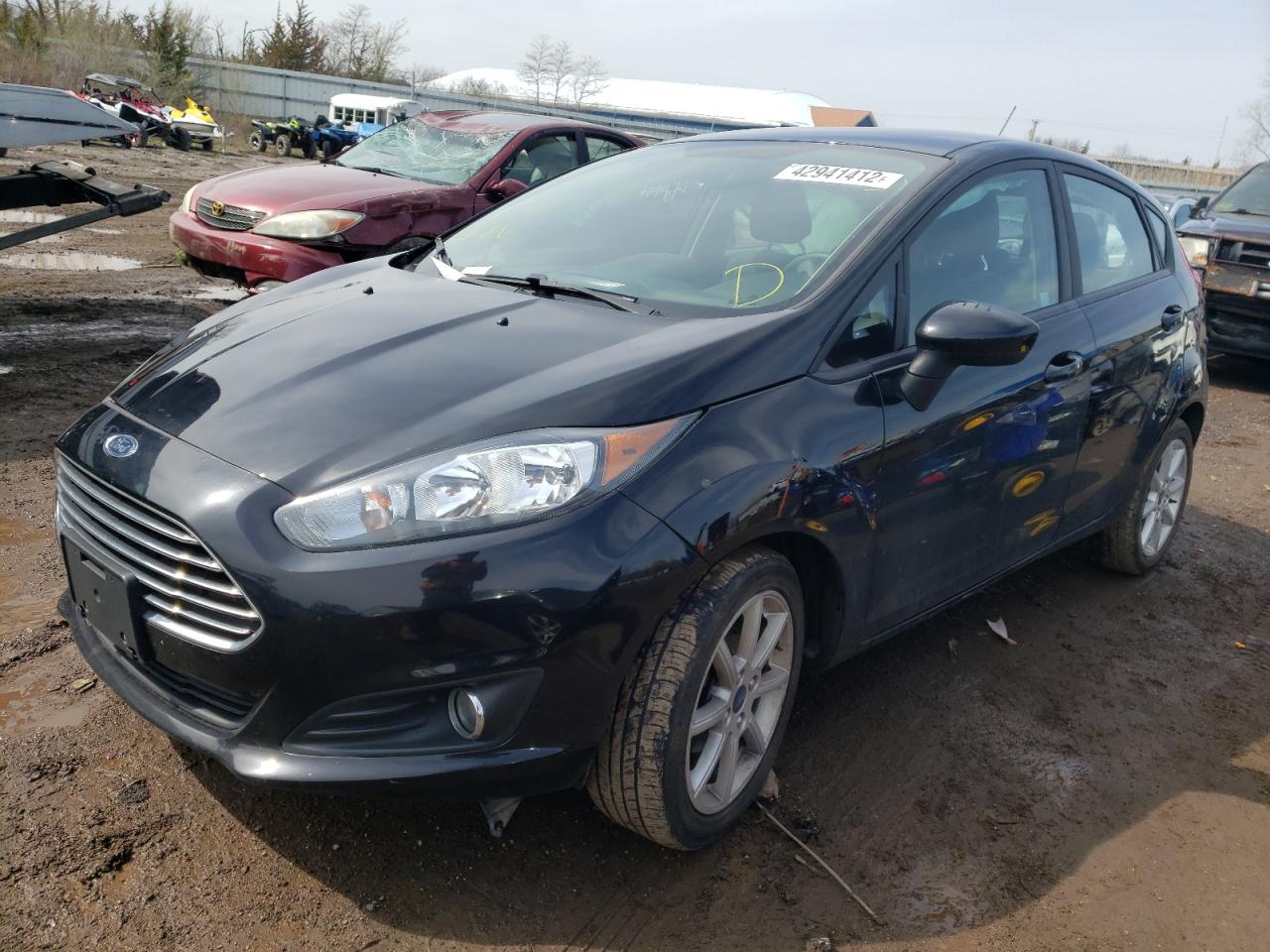 Photo 2 from auction – 2019 FORD FIESTA SE with VIN 3FADP4EJ4KM128186