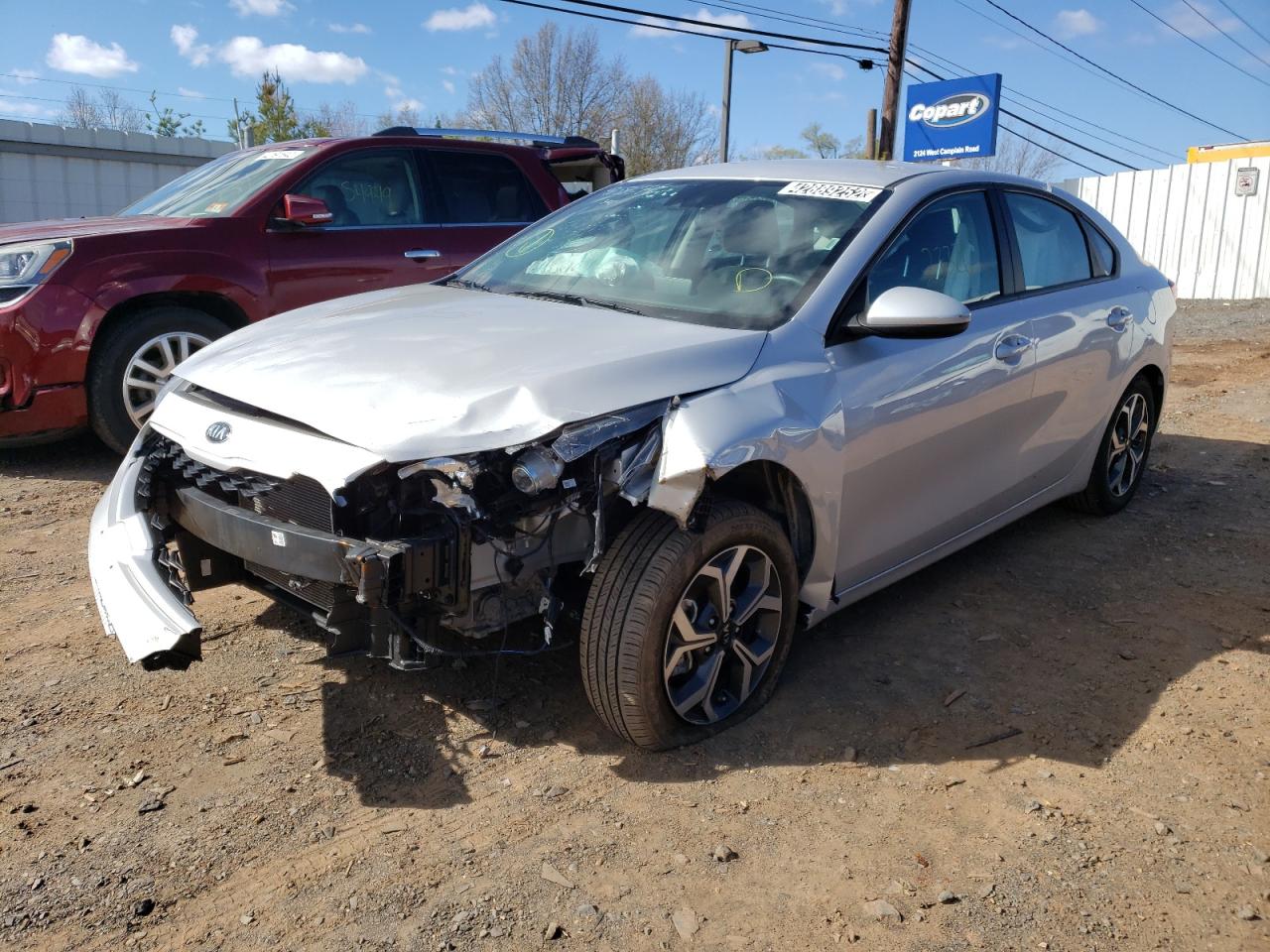 Photo 2 from auction – 2021 KIA FORTE FE with VIN 3KPF24AD5ME345860
