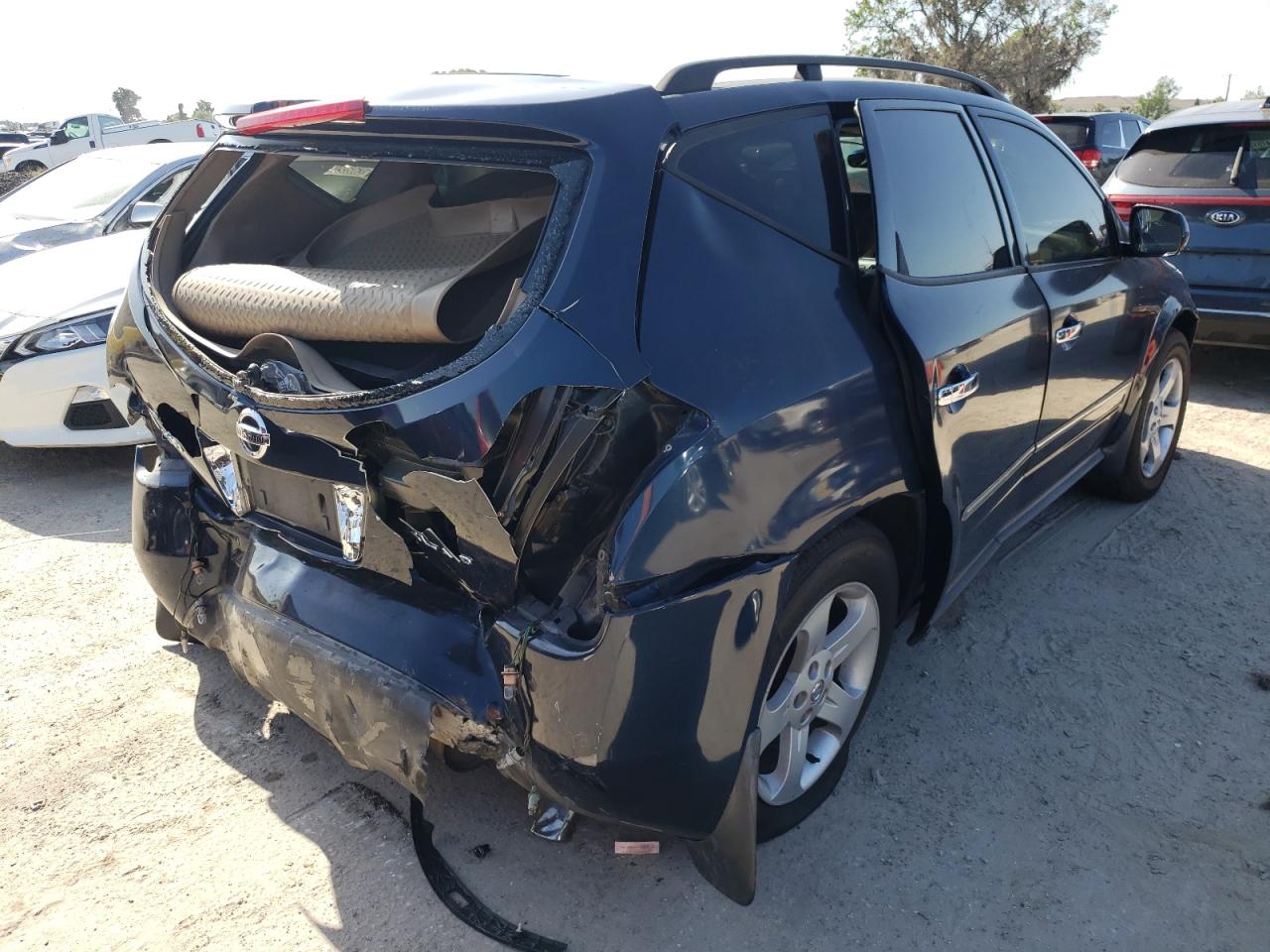 Photo 4 from auction – 2003 NISSAN MURANO SL with VIN JN8AZ08W63W209137