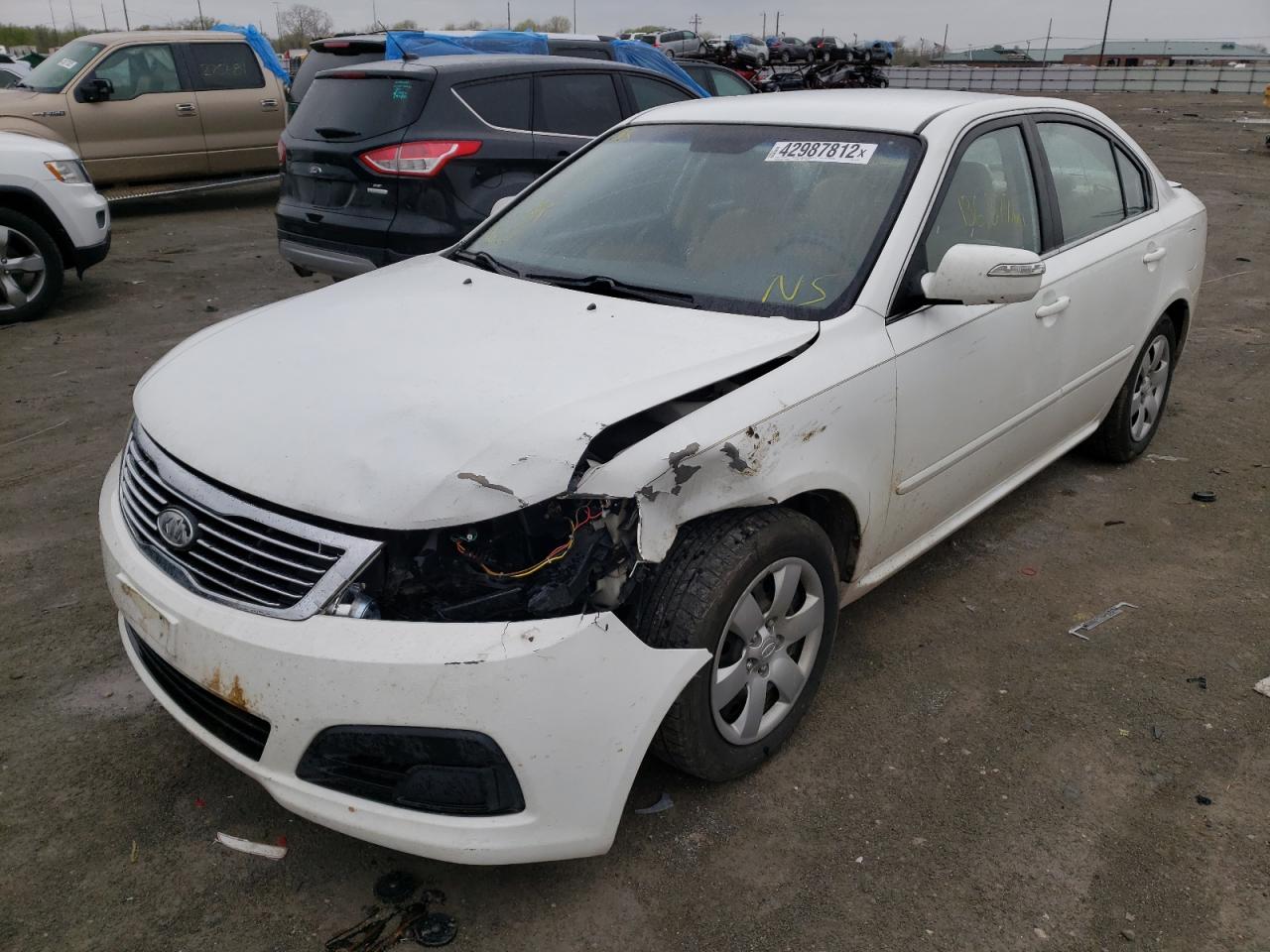 Photo 2 from auction – 2009 KIA OPTIMA LX with VIN KNAGE228395301194