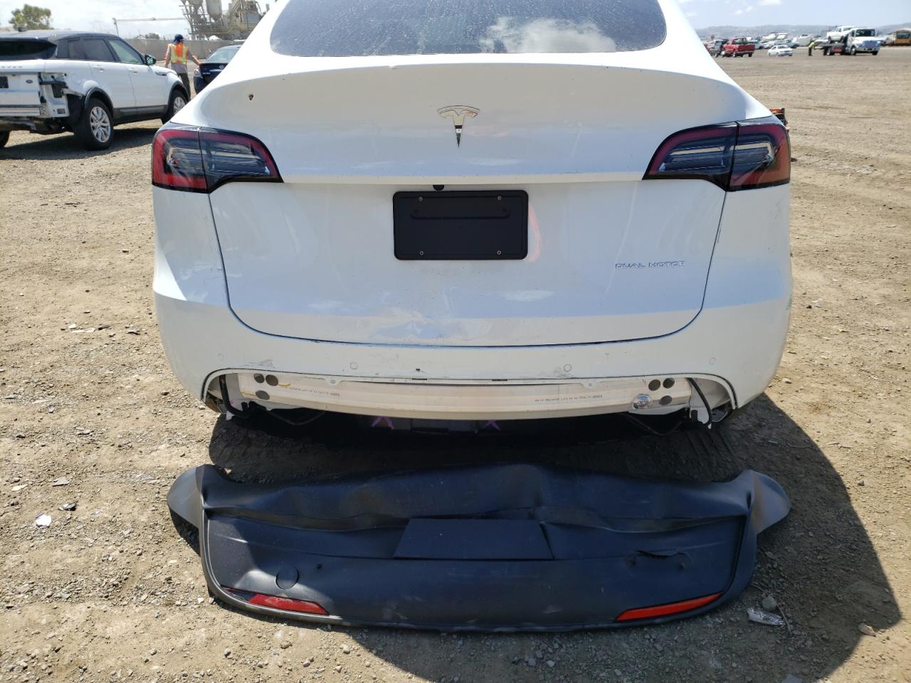 Photo 9 from auction – 2022 TESLA MODEL Y with VIN 7SAYGDEE9NF389811