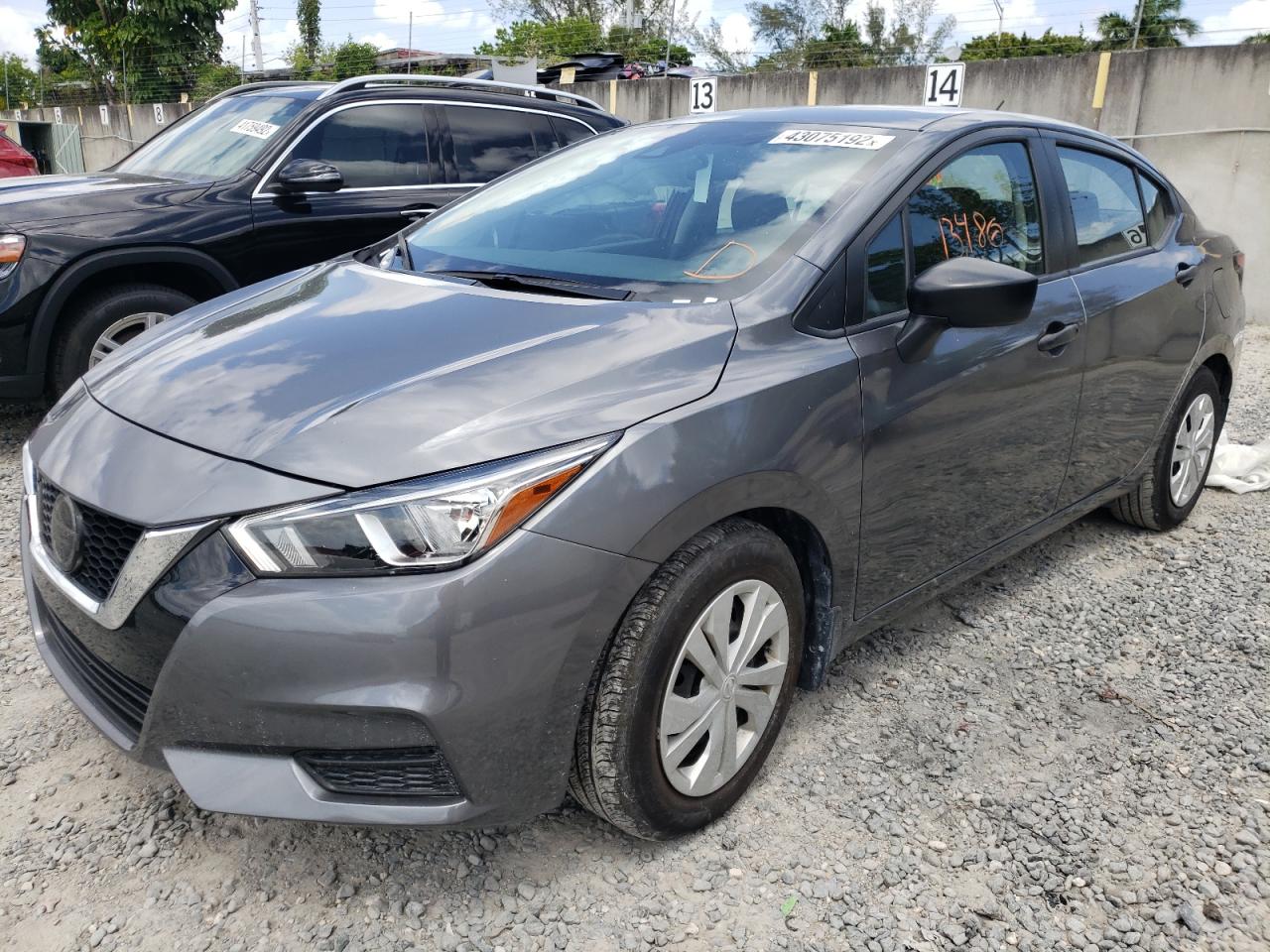Photo 2 from auction – 2021 NISSAN VERSA S with VIN 3N1CN8DV4ML812822