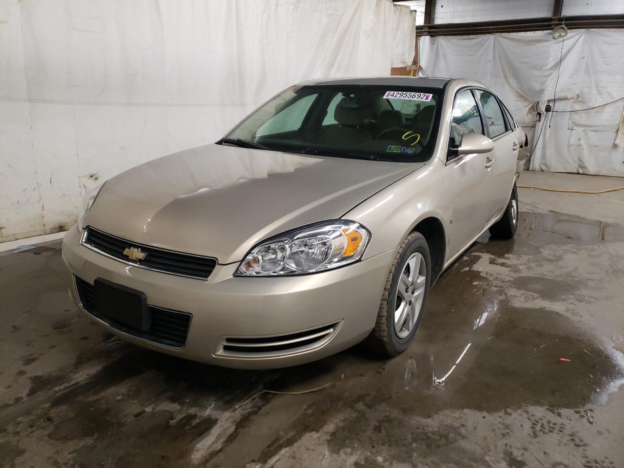 Photo 2 from auction – 2008 CHEVROLET IMPALA LS with VIN 2G1WB58K089175091