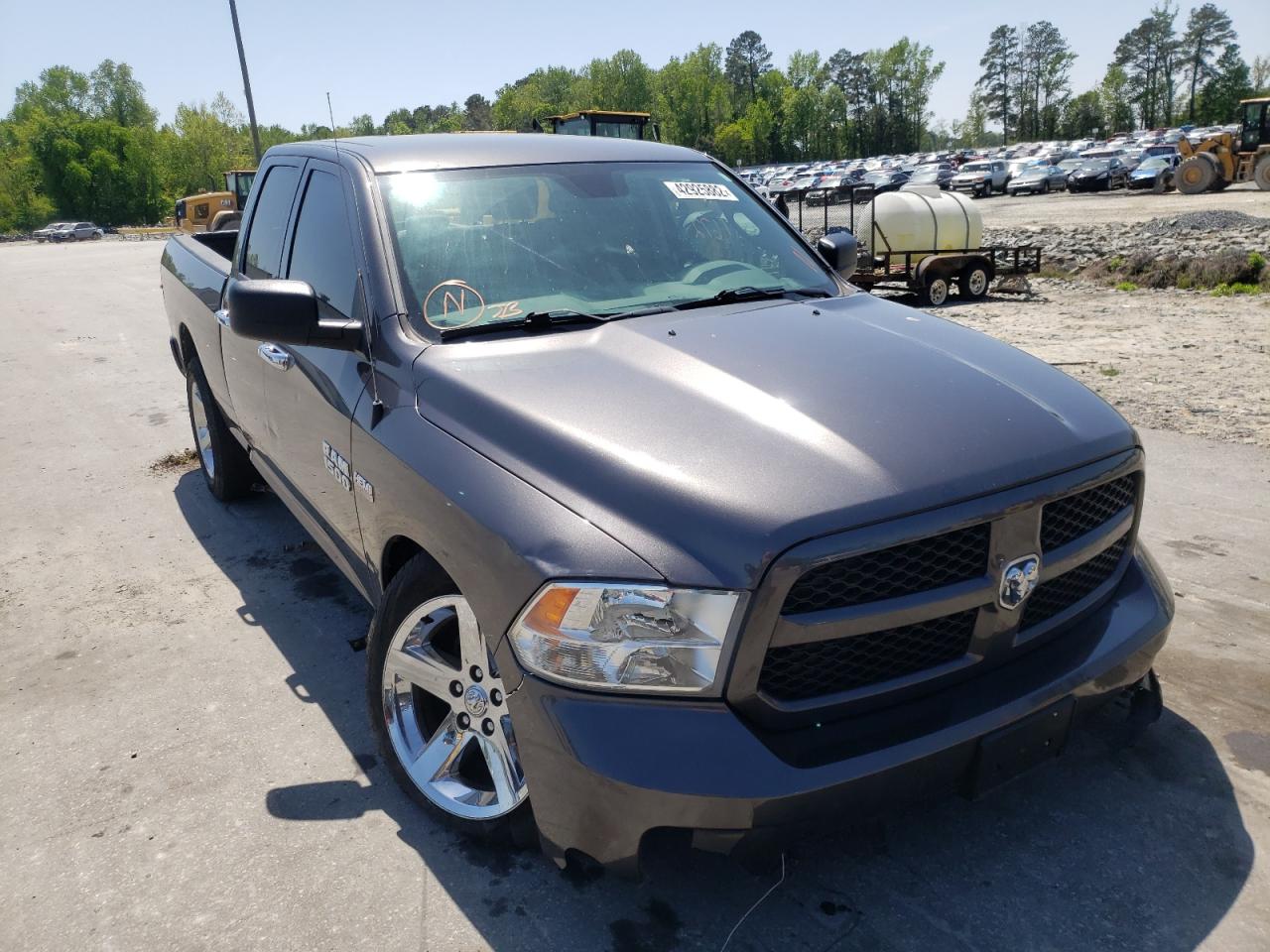 RAM 1500 ST 2018 with VIN 1C6RR6FT3JS119451 - Photo from auction