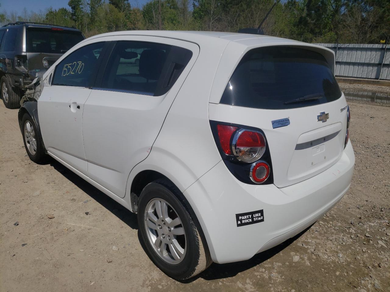 Photo 3 from auction – 2015 CHEVROLET SONIC LT with VIN 1G1JC6SH5F4166963