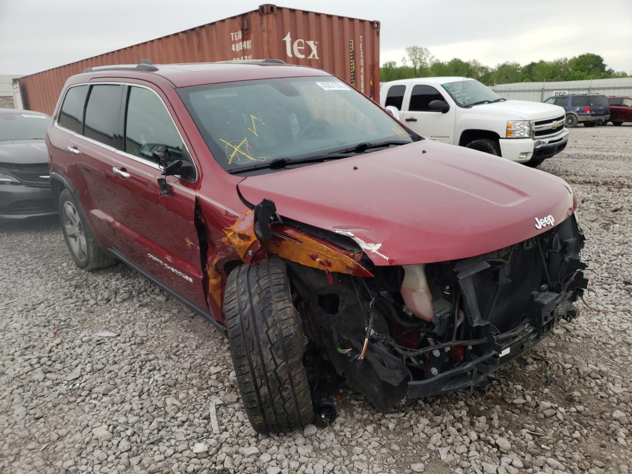 Photo 1 from auction – 2014 JEEP GRAND CHER with VIN 1C4RJFBG2EC266143